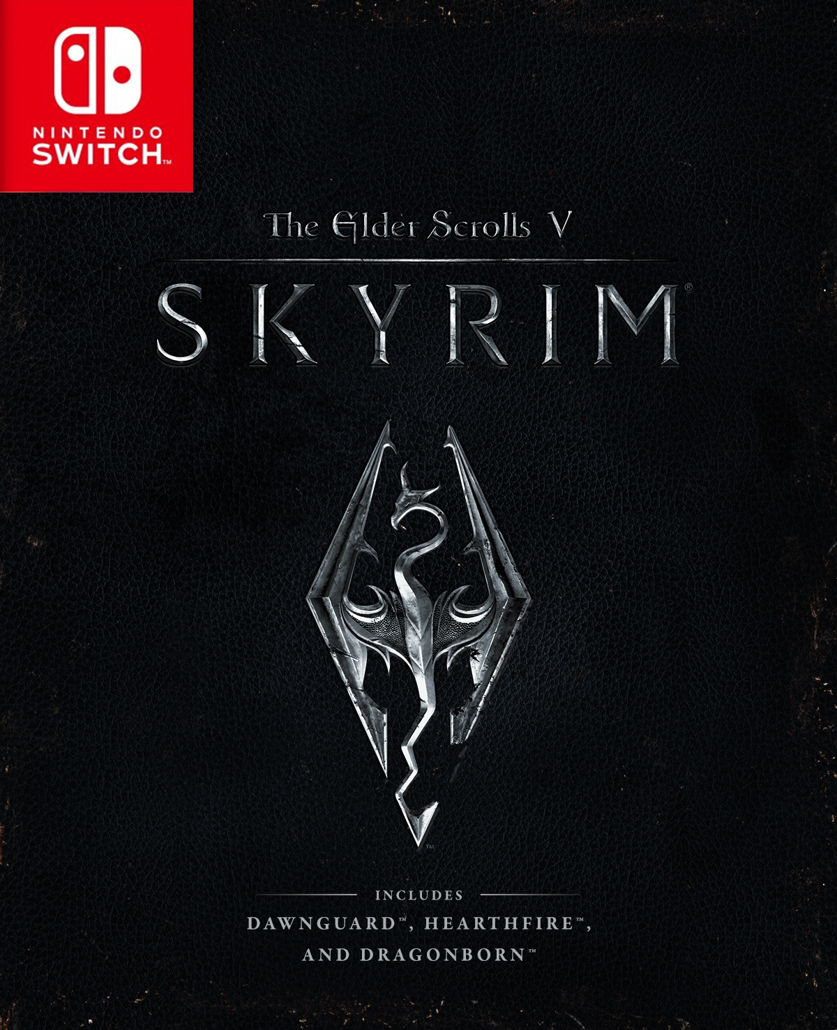 The Elder Scrolls V Skyrim Switch boxart