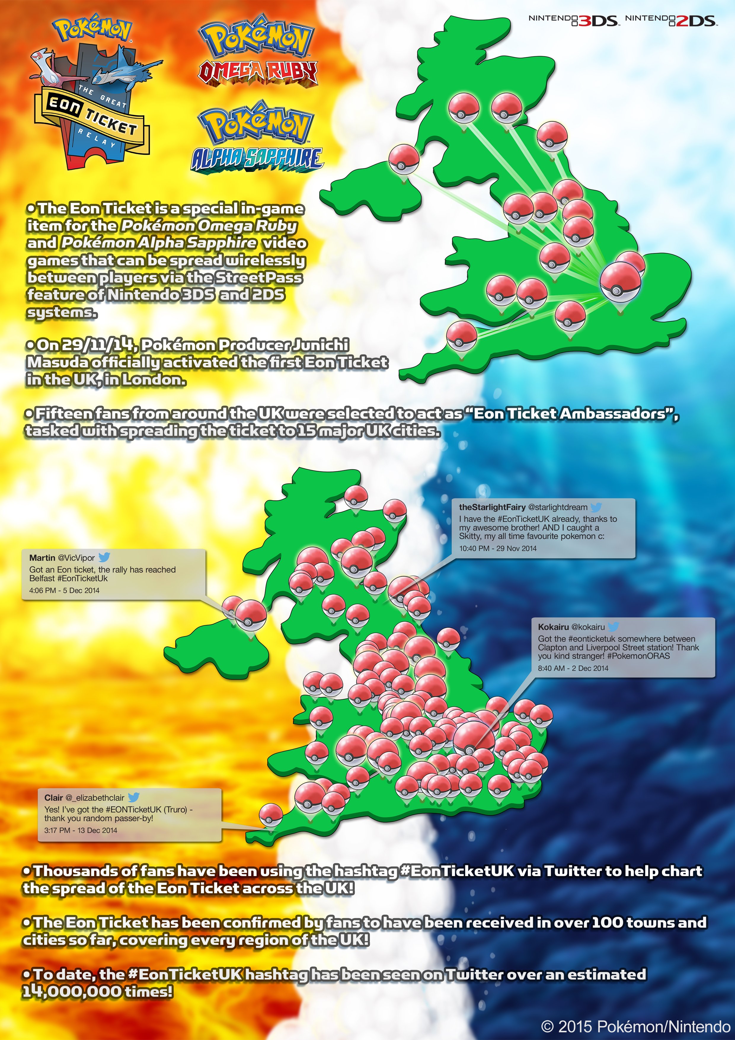 Pokemon Omega Ruby Alpha Sapphire infographic Eon Ticket s