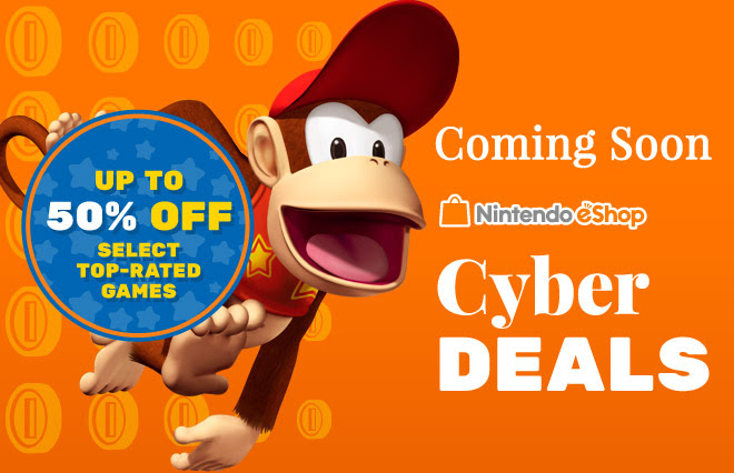 Nintendo Of America's eShop Cyber Deals Are Now Live - My Nintendo News