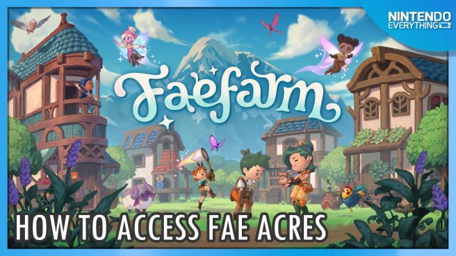 fae farm how to get to fae acres