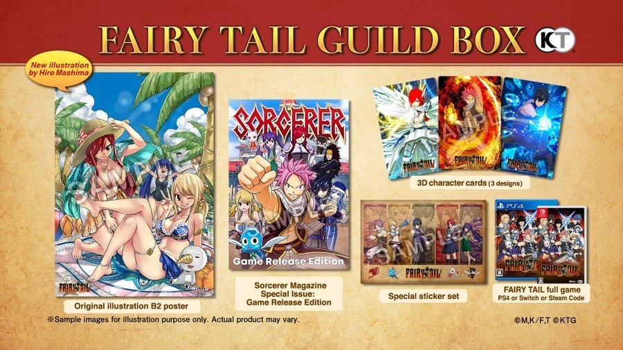 Fairy Tail Guild Box revealed for Europe