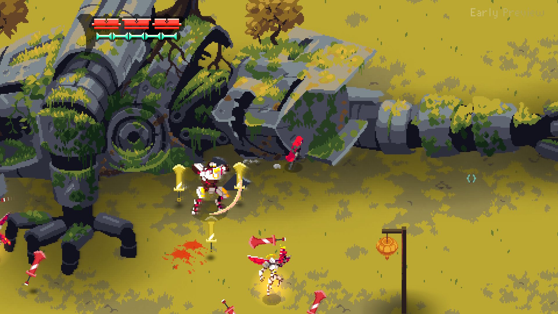 Fast-paced pixel action RPG Fallen Angel coming to Switch in 2021