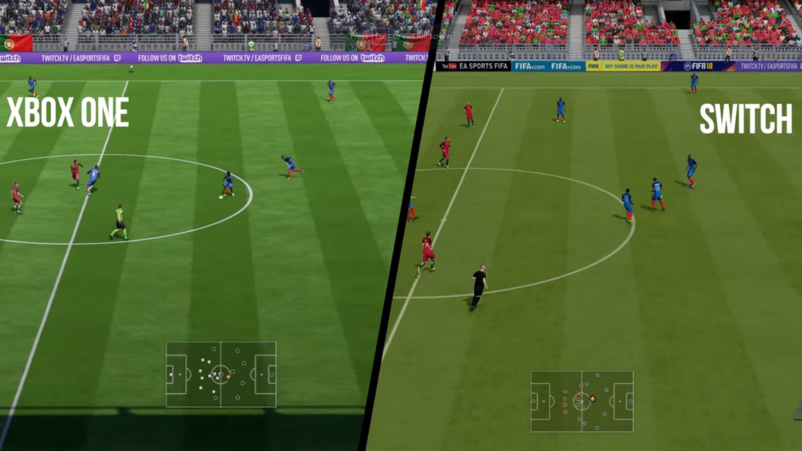 fifa 18 gameplay differences