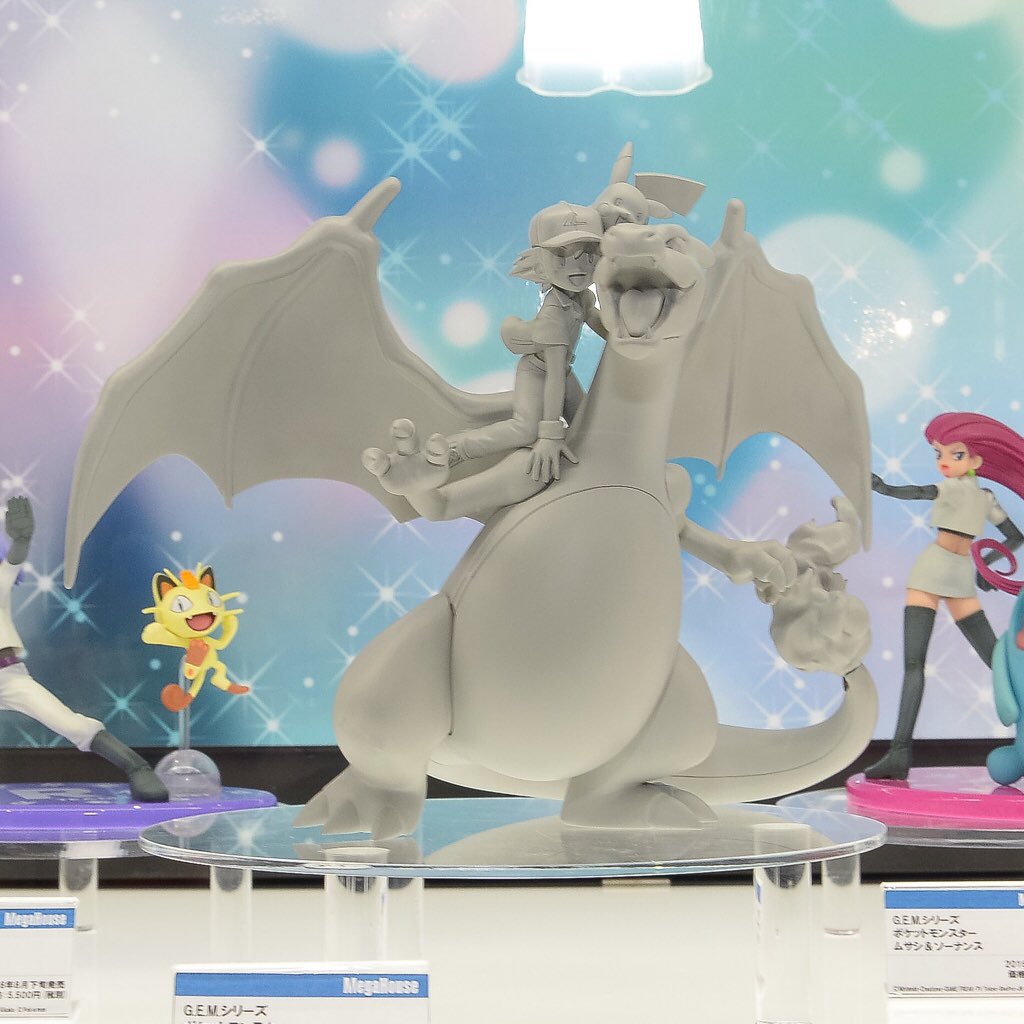 New figures: Ash with Charizard and Pikachu, Mega Man and Zero - Nintendo Everything