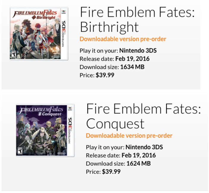 fire emblem fates revelation price