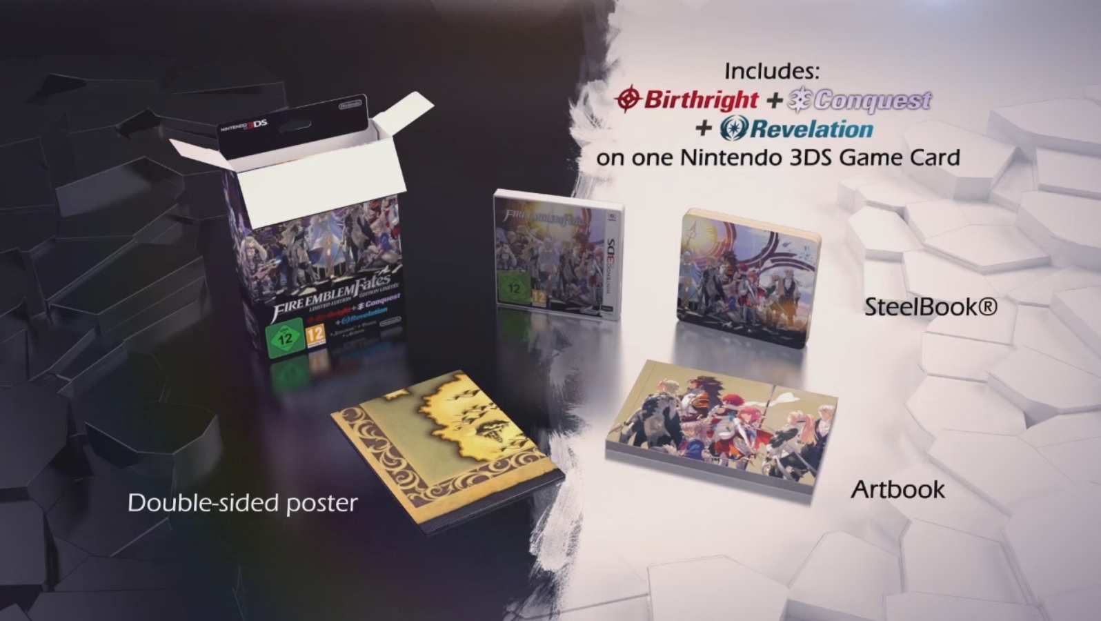 European Fire Emblem Fates Special Edition Unboxing Nintendo Everything