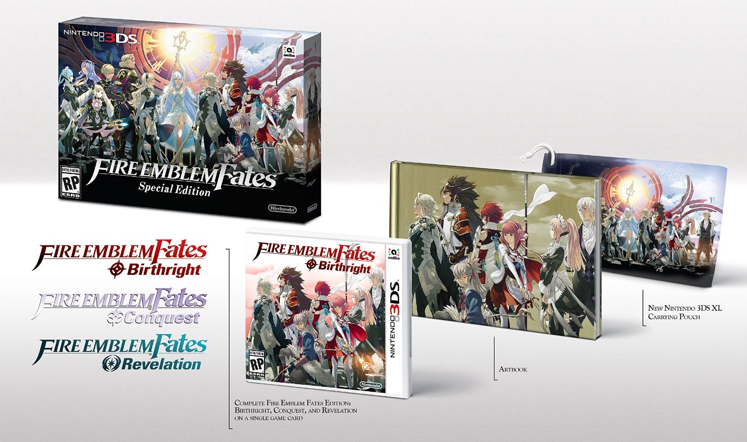 Update Gone Fire Emblem Fates Special Edition Up On Amazon Nintendo Everything