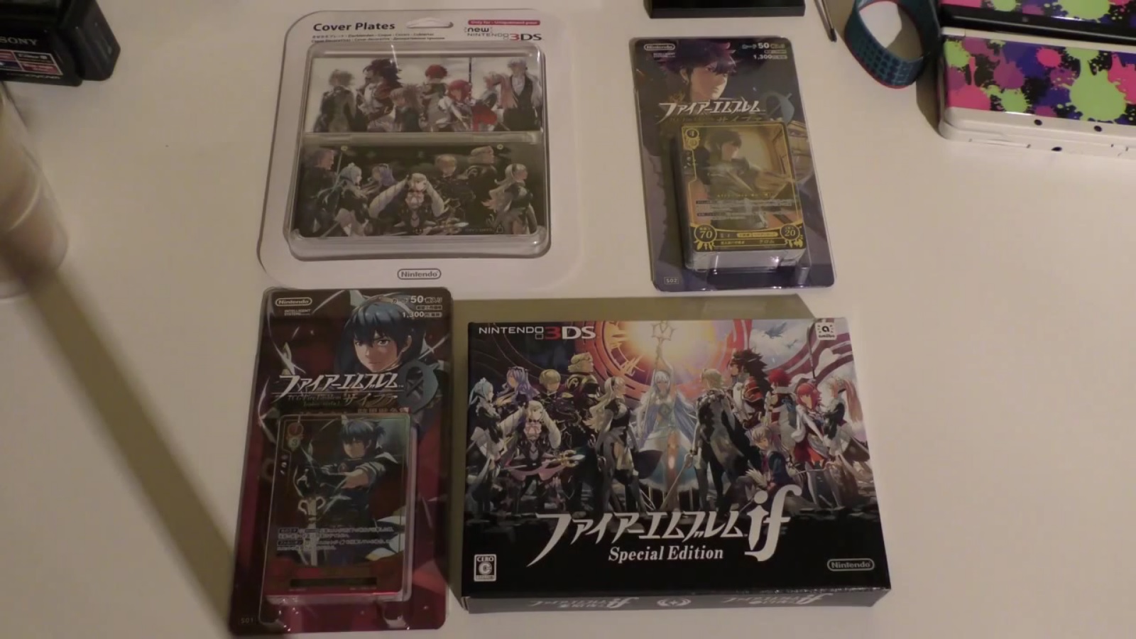 Video Fire Emblem Fates Se Fire Emblem 0 Cipher Tcg New 3ds Covers Unboxing Nintendo Everything