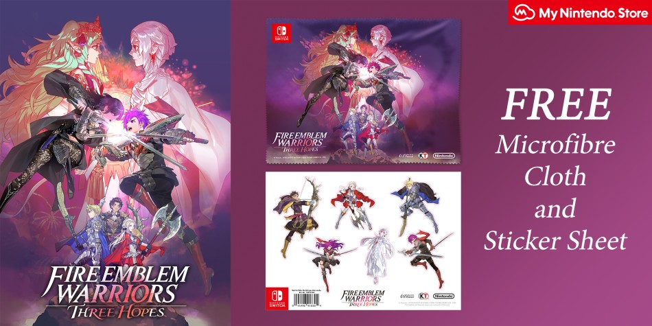 fire emblem warriors three hopes pre-order bonus my nintendo store uk