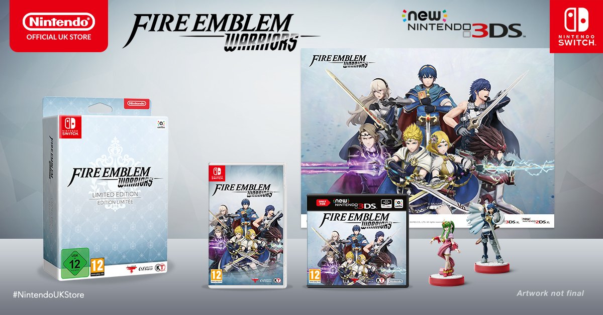 Fire Emblem Warriors Limited Edition Up For Pre Order On The Nintendo Uk Store Nintendo Everything