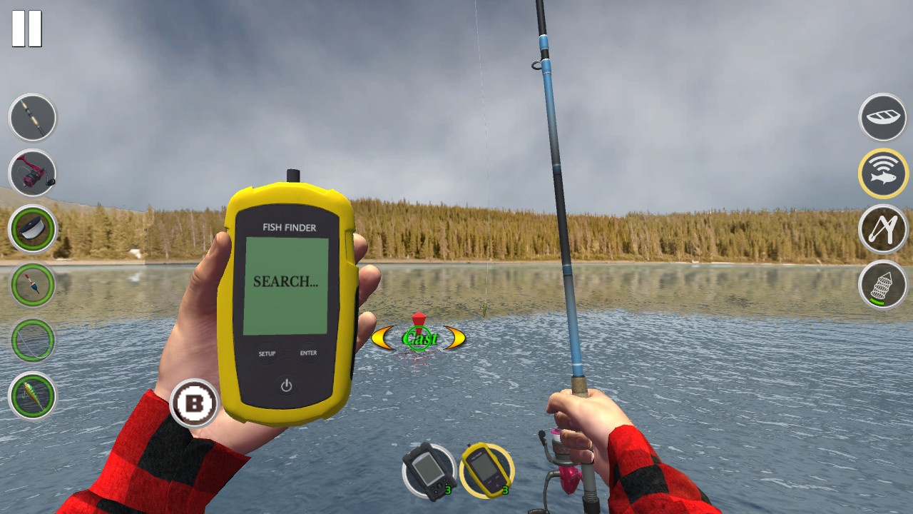 Fishing Universe Simulator footage