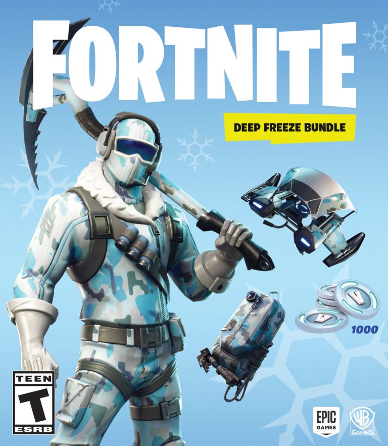 interactive entertainment and epic games have announced fortnite deep freeze bundle a special retail version for the popular action building game - archetype fortnite nintendo switch