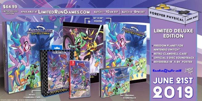 freedom planet 2 console