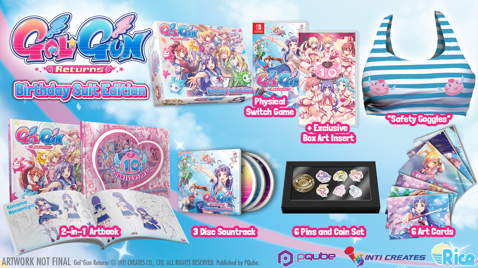 Gal Gun Returns Birthday Suit Collector's Edition