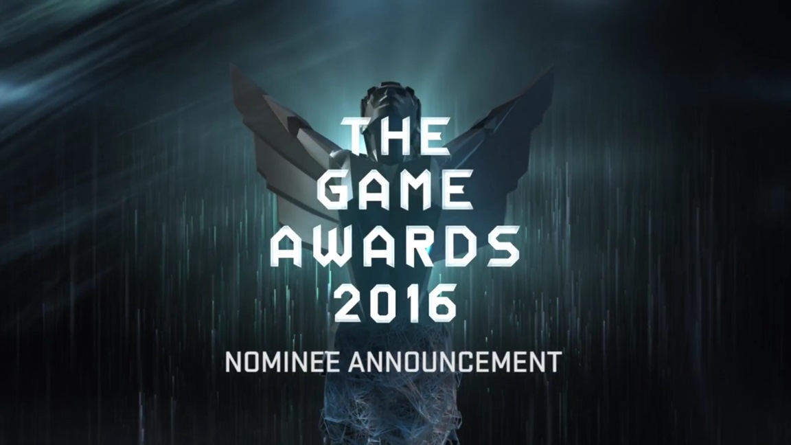 The 2016 Game Awards. Game of The Year Nominees 