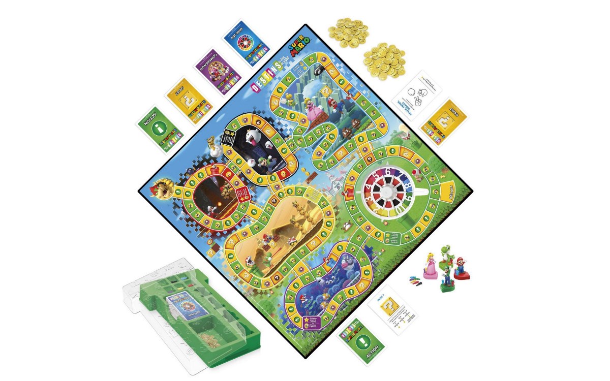 The Game Of Life Super Mario Edition Board Game Revealed
