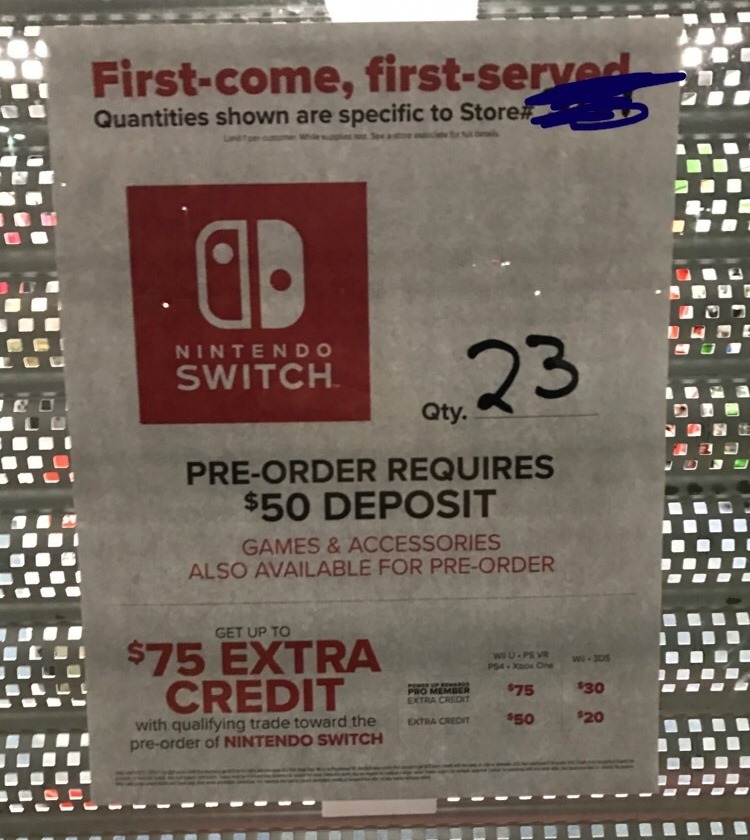 nintendo switch online pre order