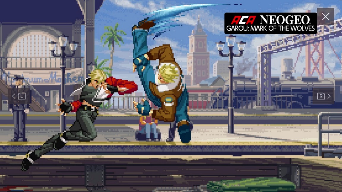 garou mark of the wolves sprites