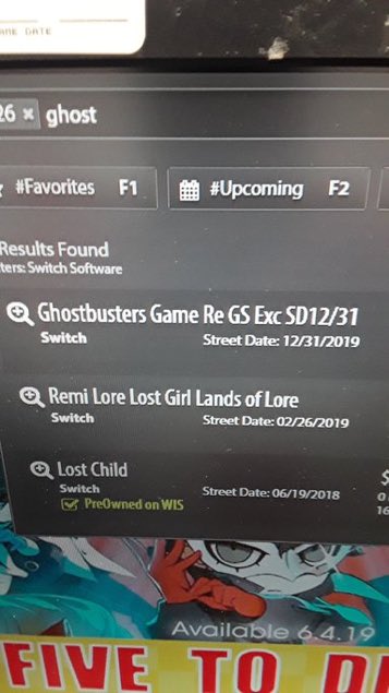 gamestop ghostbusters switch