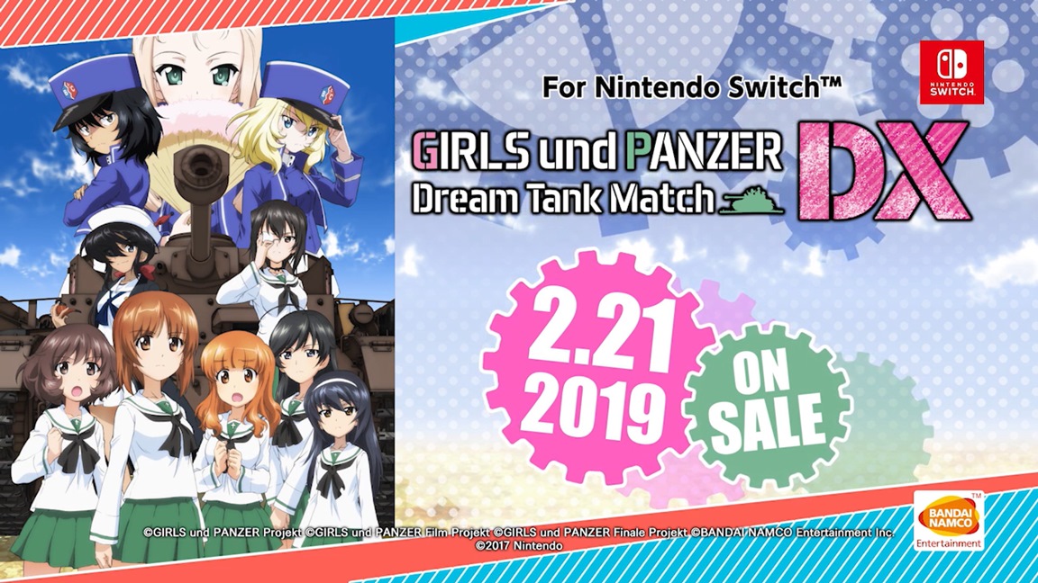 nintendo switch girls und panzer