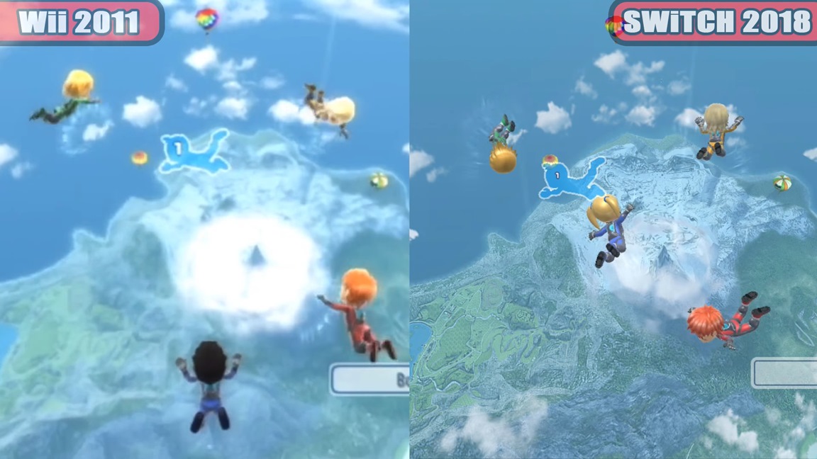hoe geest haalbaar Go Vacation Switch vs. Wii comparison