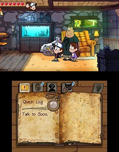 nintendo 3ds gravity falls