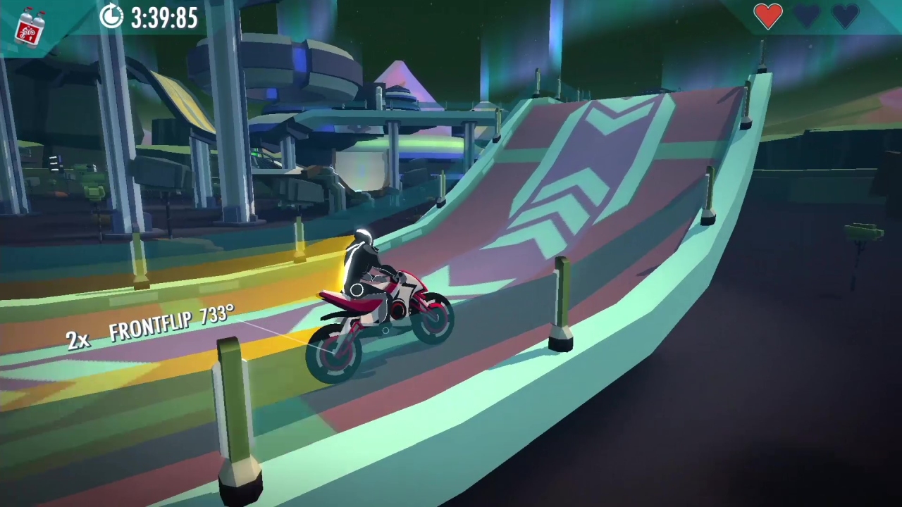 Gravity Rider Zero footage