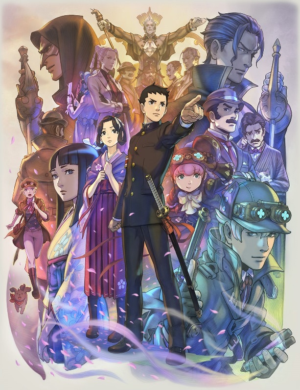 Ace attorney characters active Art Print for Sale by