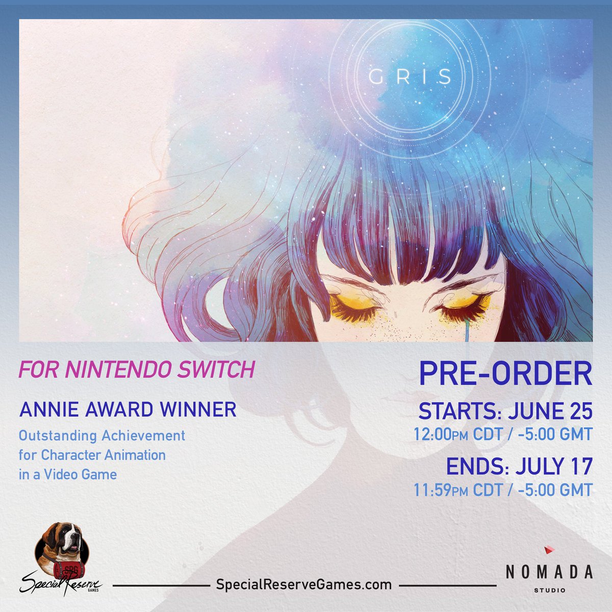 Gris physical hot sale release