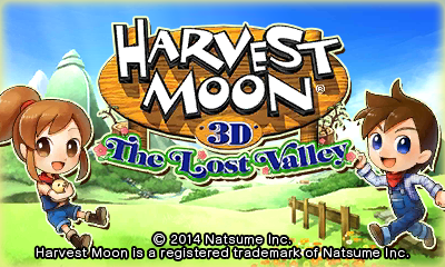 Harvest Moon 3D: The Lost Valley - Nintendo 3DS