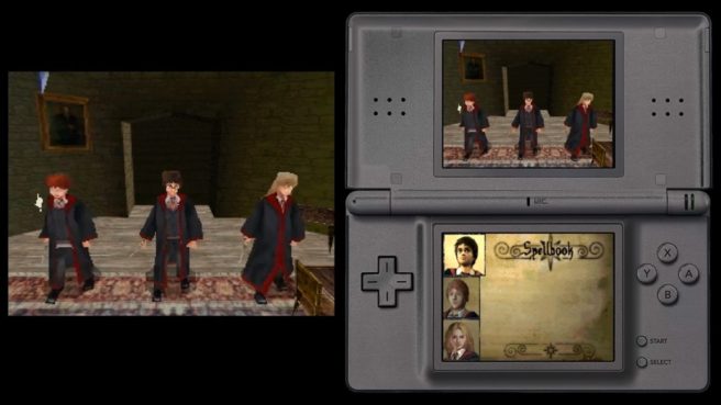 nintendo ds harry potter games