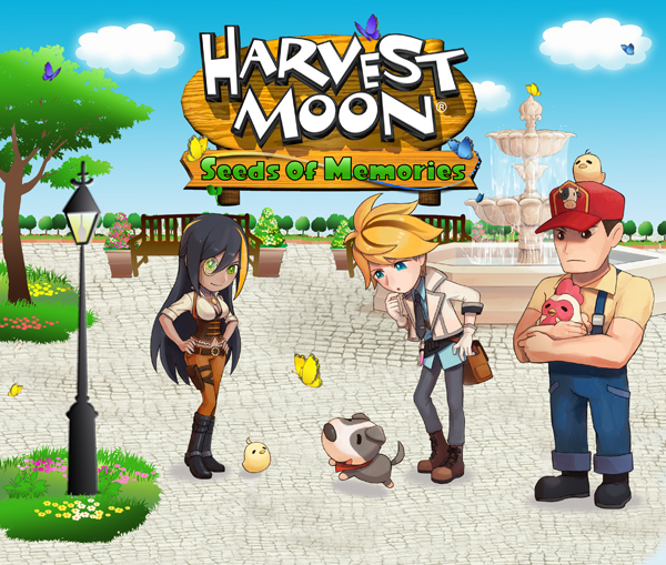 Harvest Moon Seeds Of Memories Will Have A Town Square Nintendo Everything