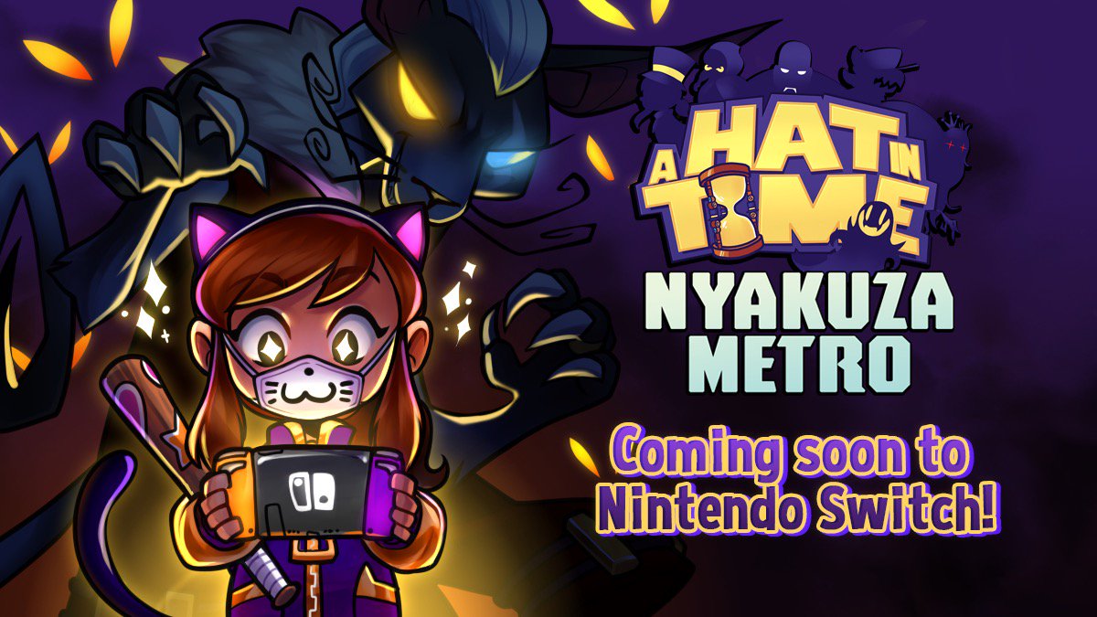 A Hat in Time's physical release on Switch offers 5.4GB download