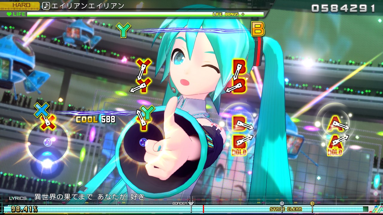 Hatsune Miku: Project Diva MegaMix details and screenshots - Practice,  Gallery, Game / Control Configuration