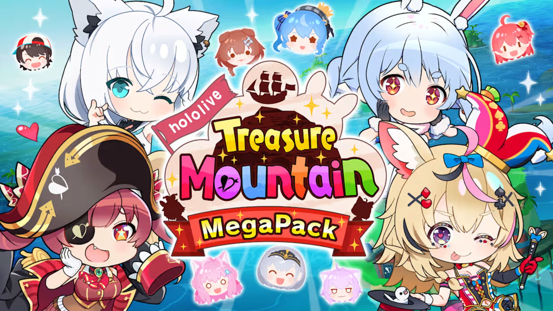 hololive Treasure Mountain MegaPack Announced for Nintendo Switch eShop Release