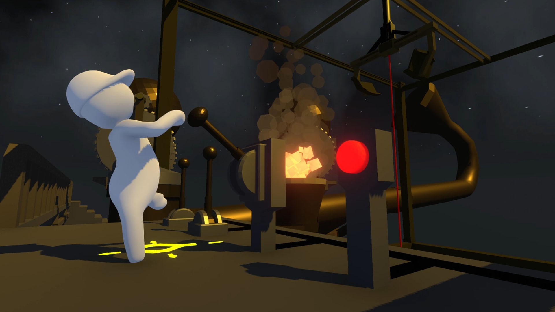 Хуман фал флат. Human Fall Flat фабрика. Игра Human: Fall Flat. Игра Human Fall Flat 2. ХЬЮМАН фол флэт.