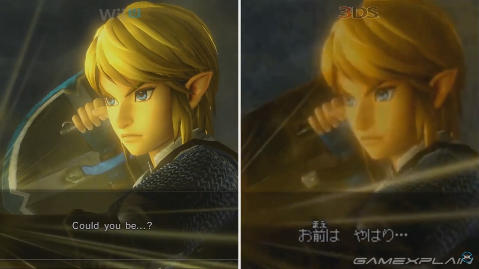 Hyrule Warriors Wii U vs. Switch comparison video