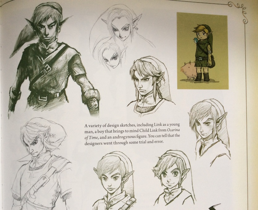 twilight princess link face