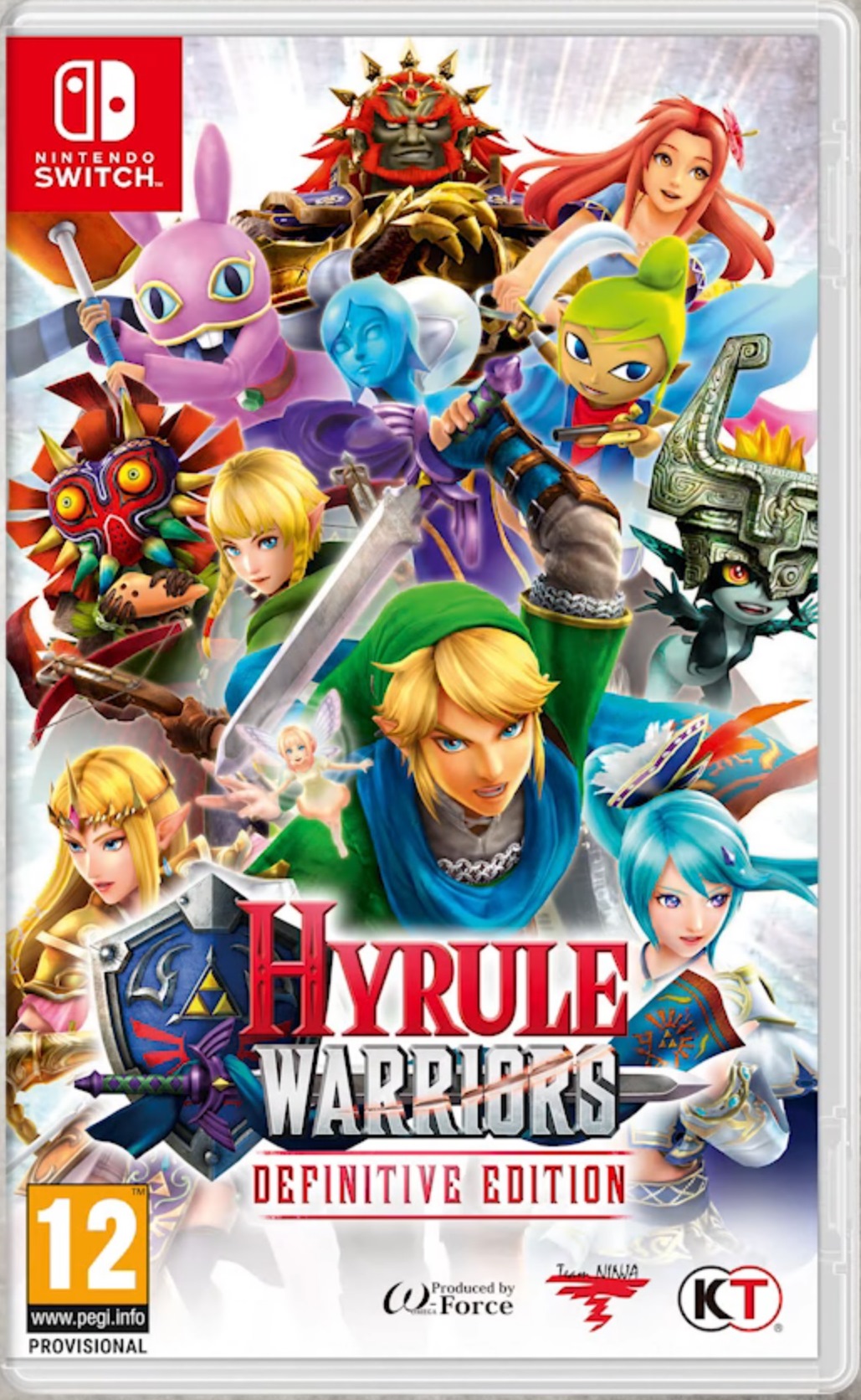 European Hyrule Warriors: Definitive Edition boxart