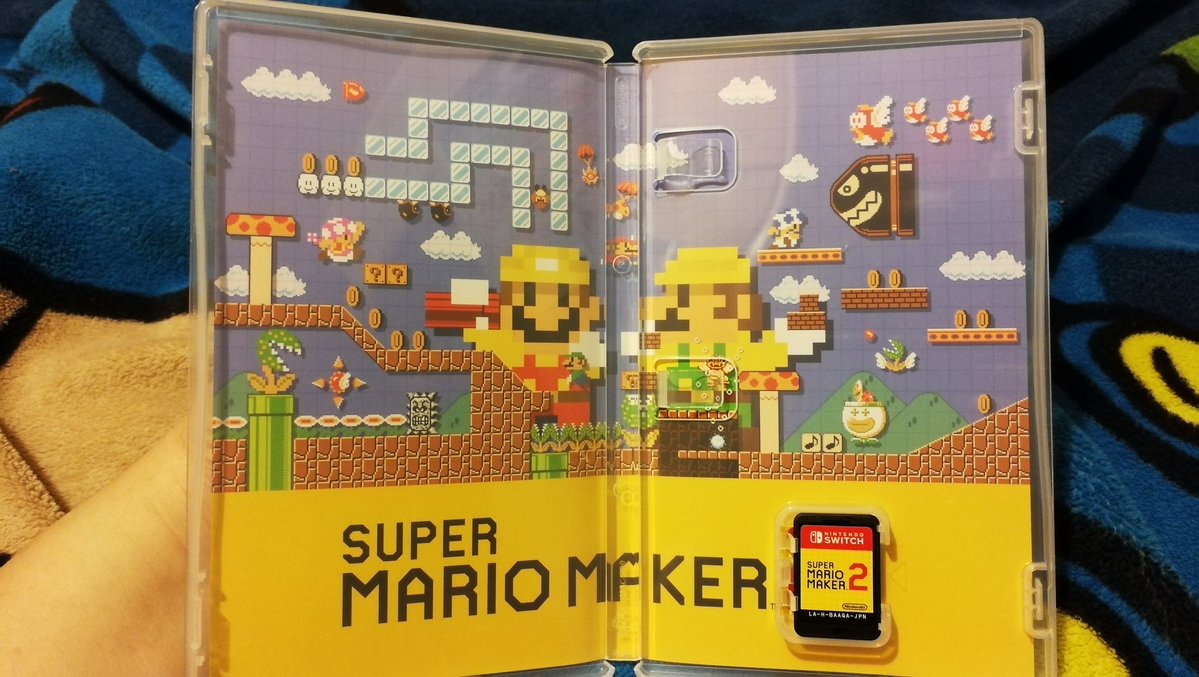 Super mario maker 2 on sale case