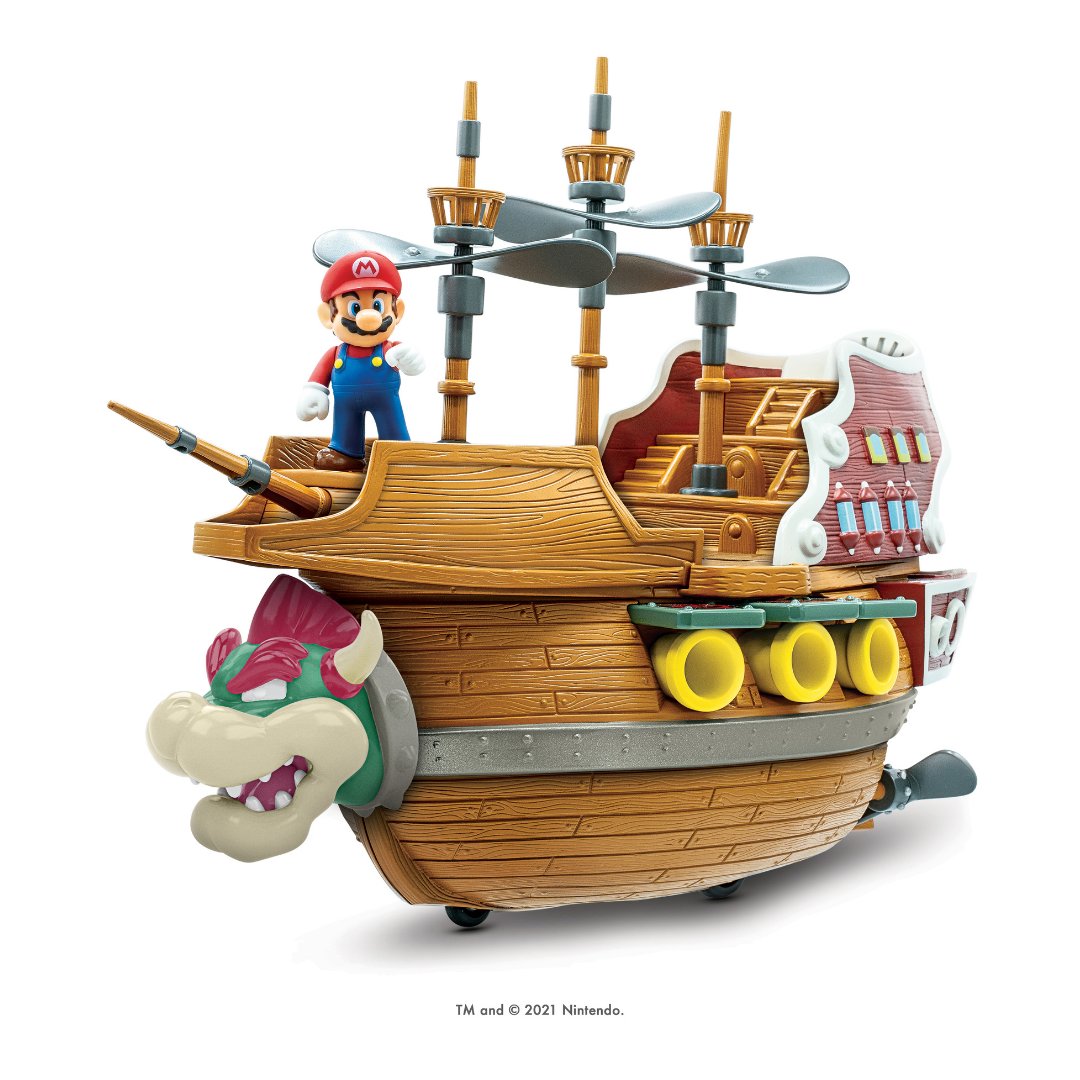 bowsers airship playset