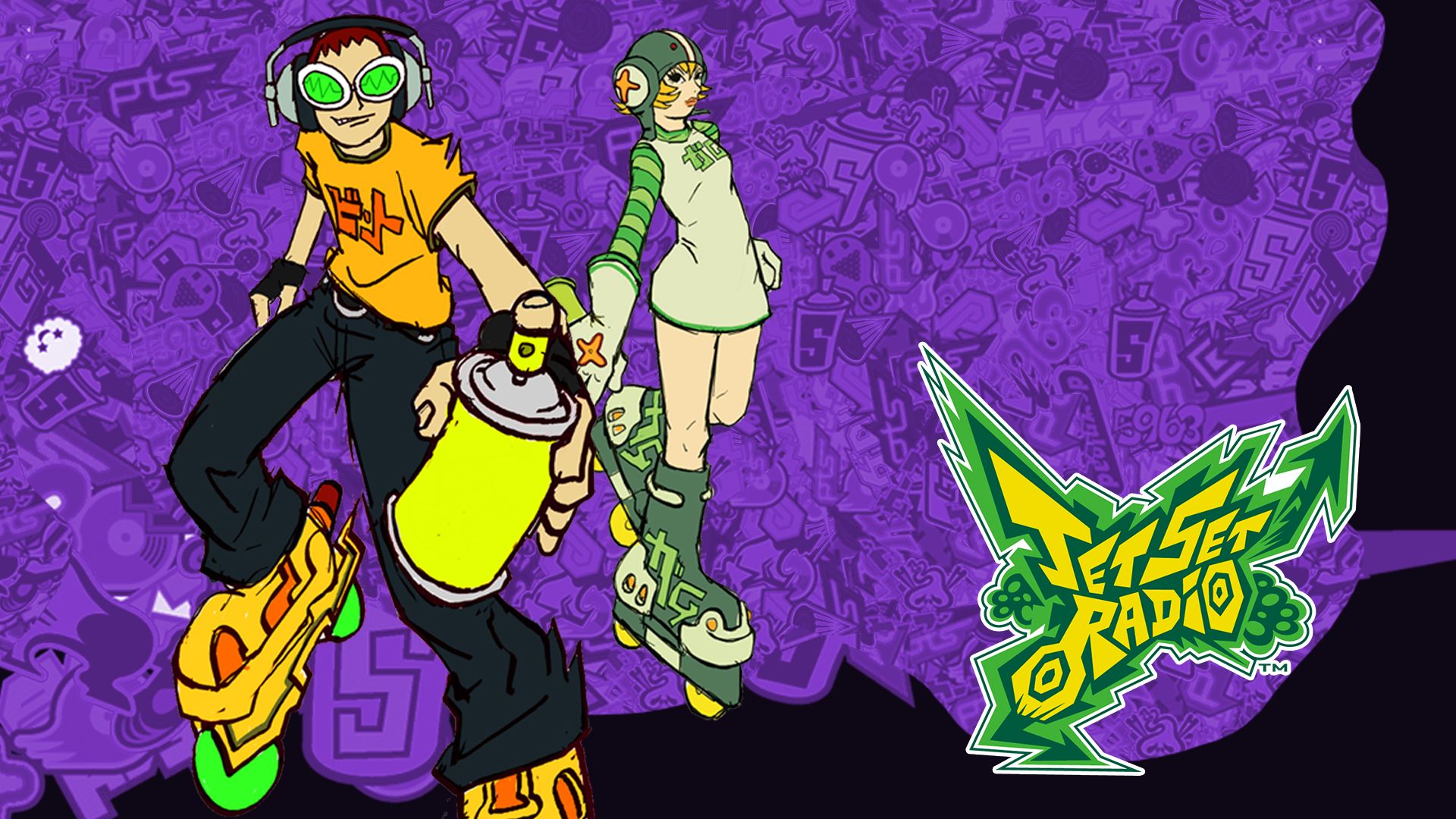 Radio jet. Jet Set Radio Xbox 360. Jet Set Radio игра. Jet Grind Radio. Jet Set Radio PC.