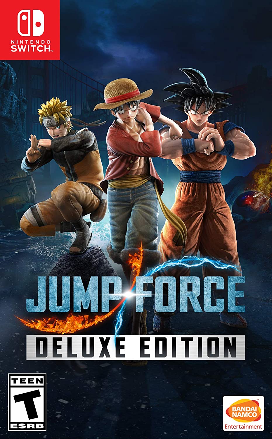 Jump Force Deluxe Edition boxart, price, screenshots, pre