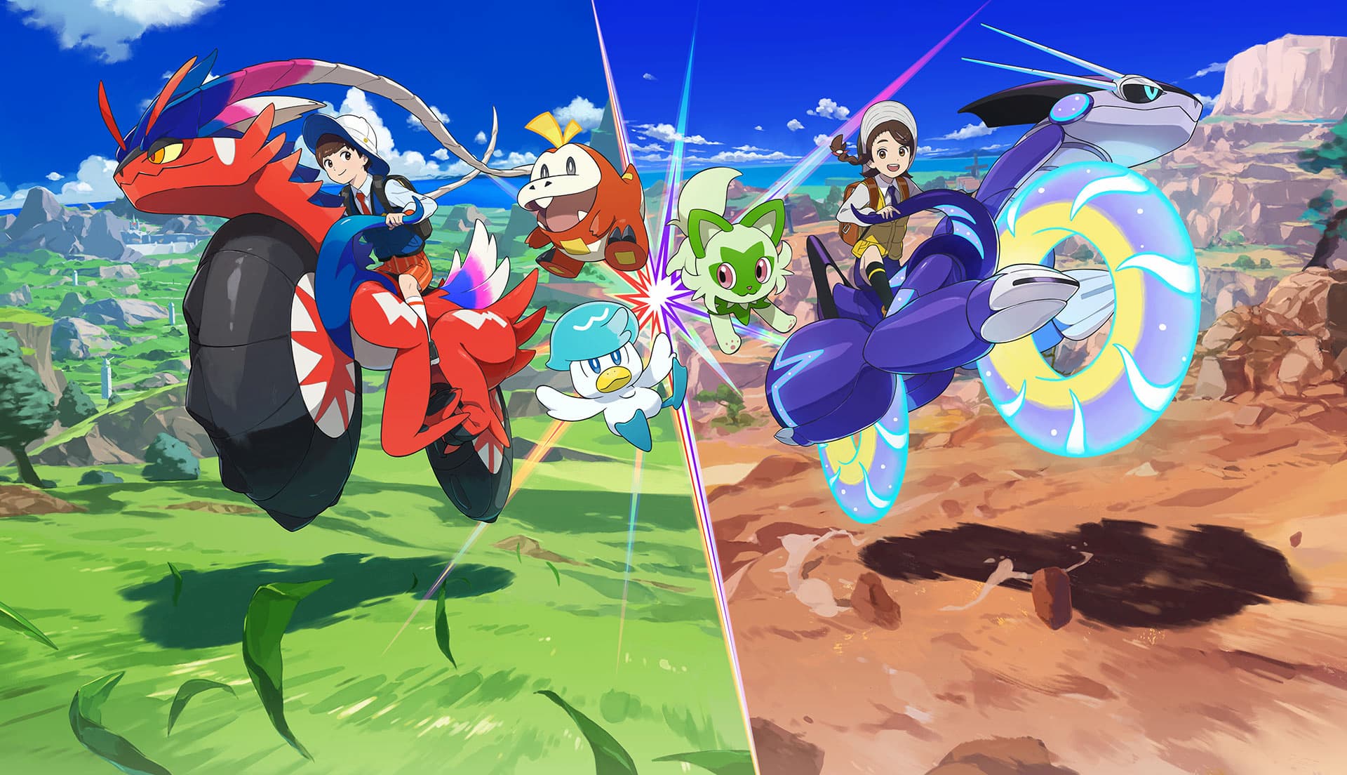 New Pokemon Scarlet and Violet trailer reveals a sprawling adventure