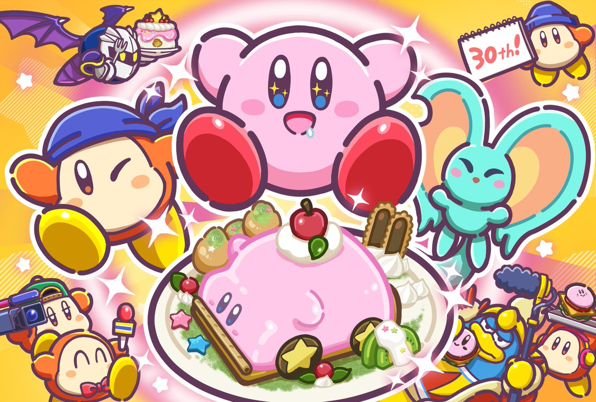 Kirby 30th anniversary official art