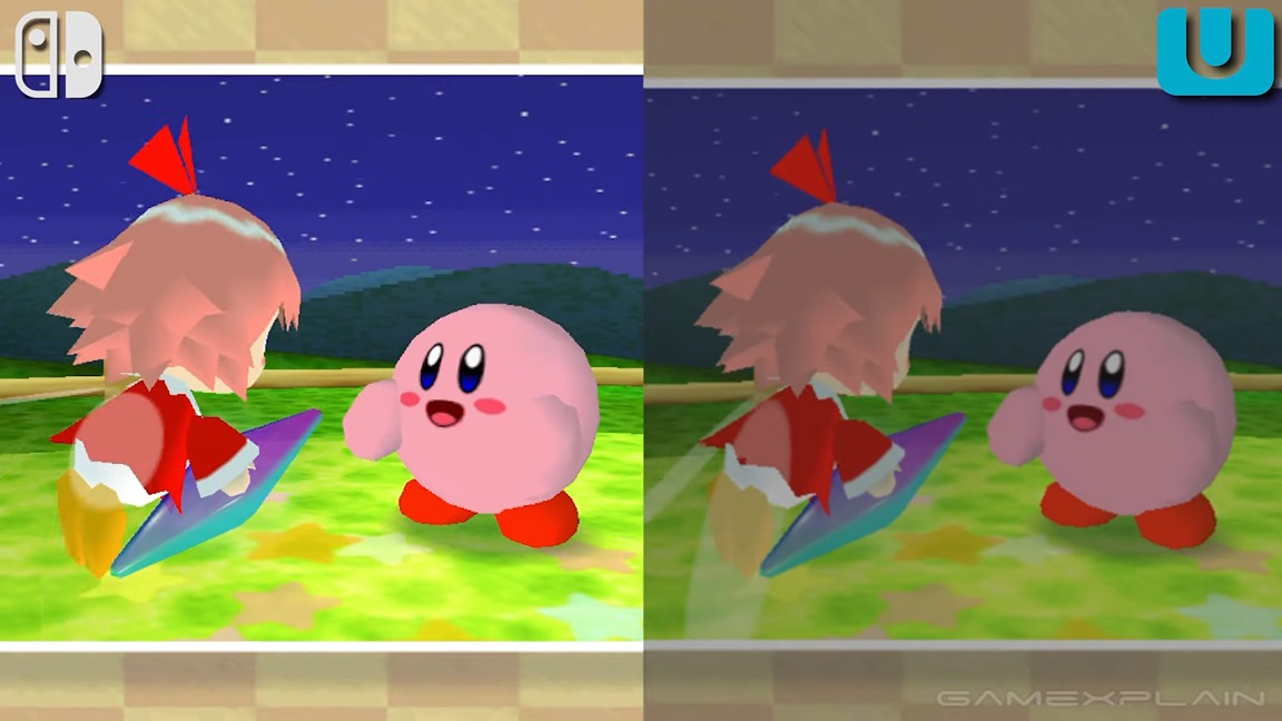 Video Kirby 64 Switch Vs Wii U Vs N64 Graphics Comparison