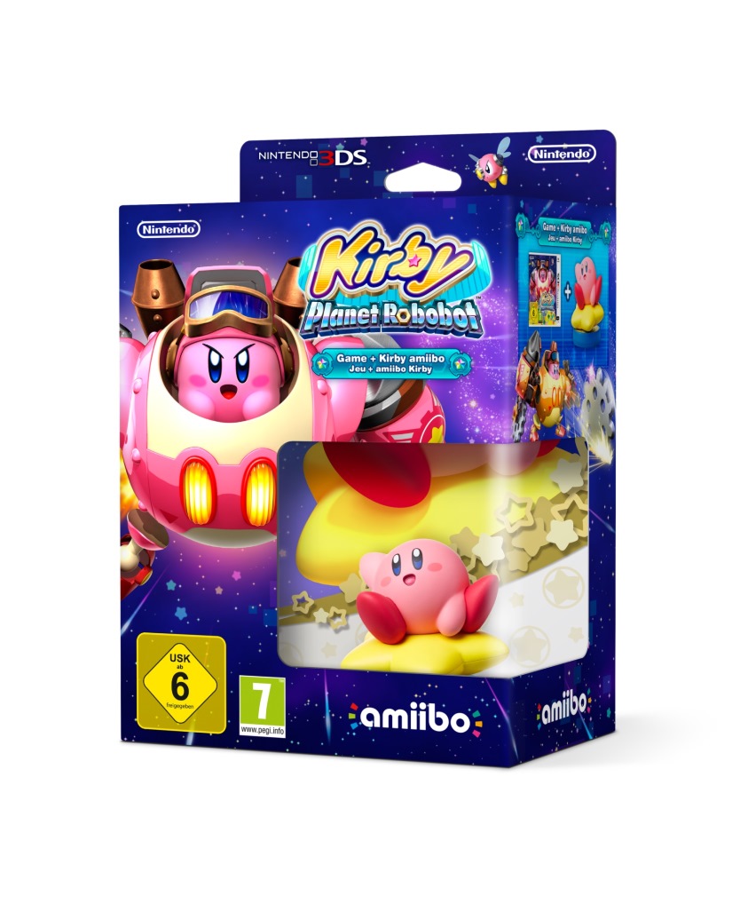 Europe getting a Kirby: Planet Robobot amiibo bundle