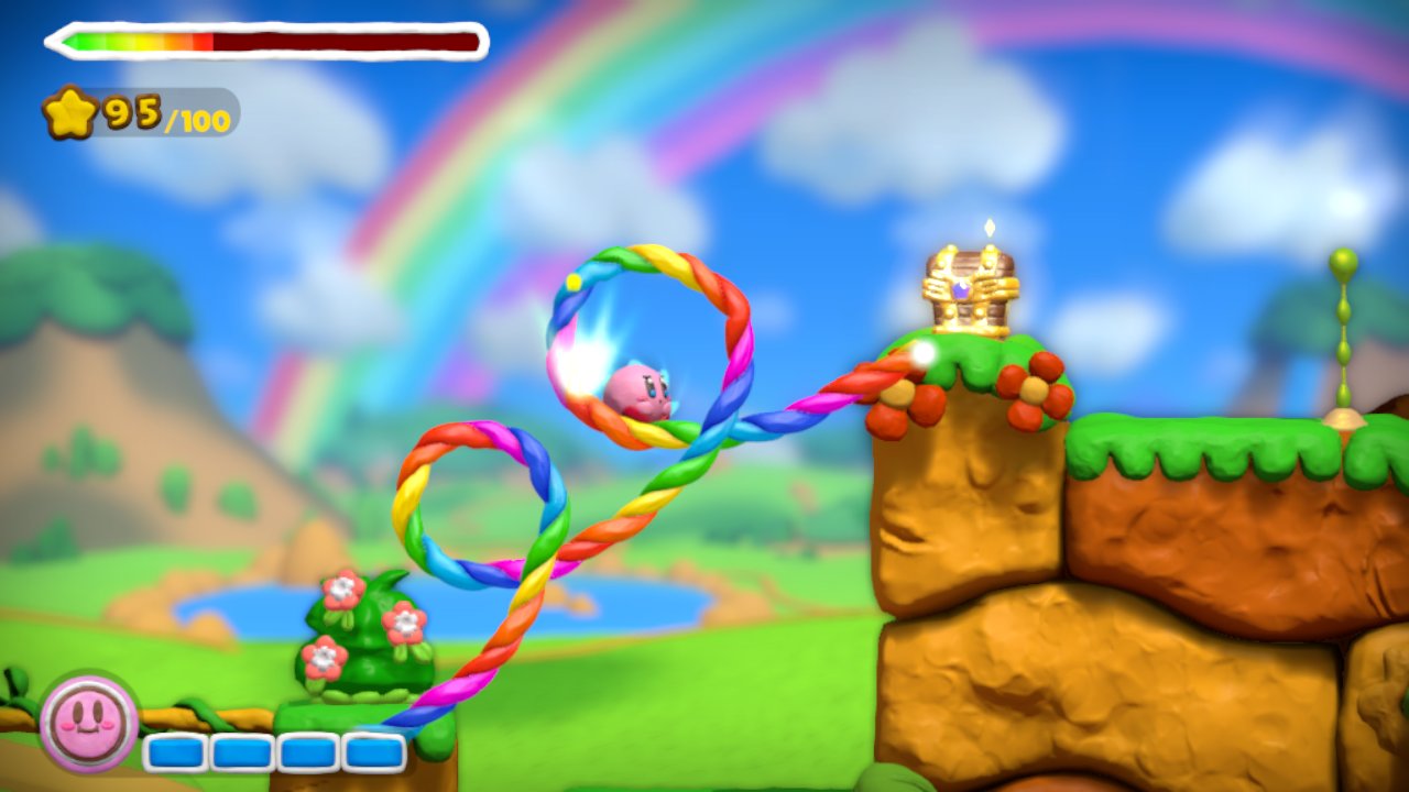 Kirby and the rainbow paintbrush clearance switch