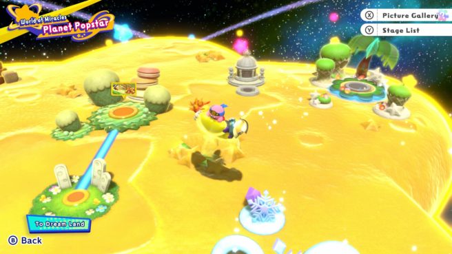 Kirby Star Allies World Map