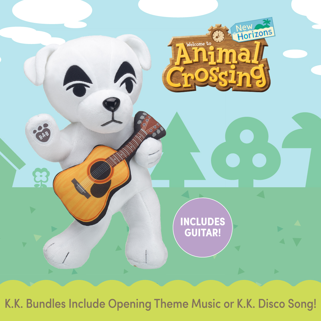 animal crossing plush build a bear